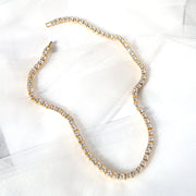 Spheres Tennis Necklace