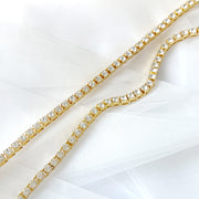 Spheres Tennis Necklace