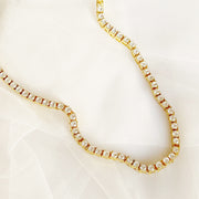 Spheres Tennis Necklace