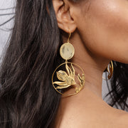 Vesak Orchid Earring