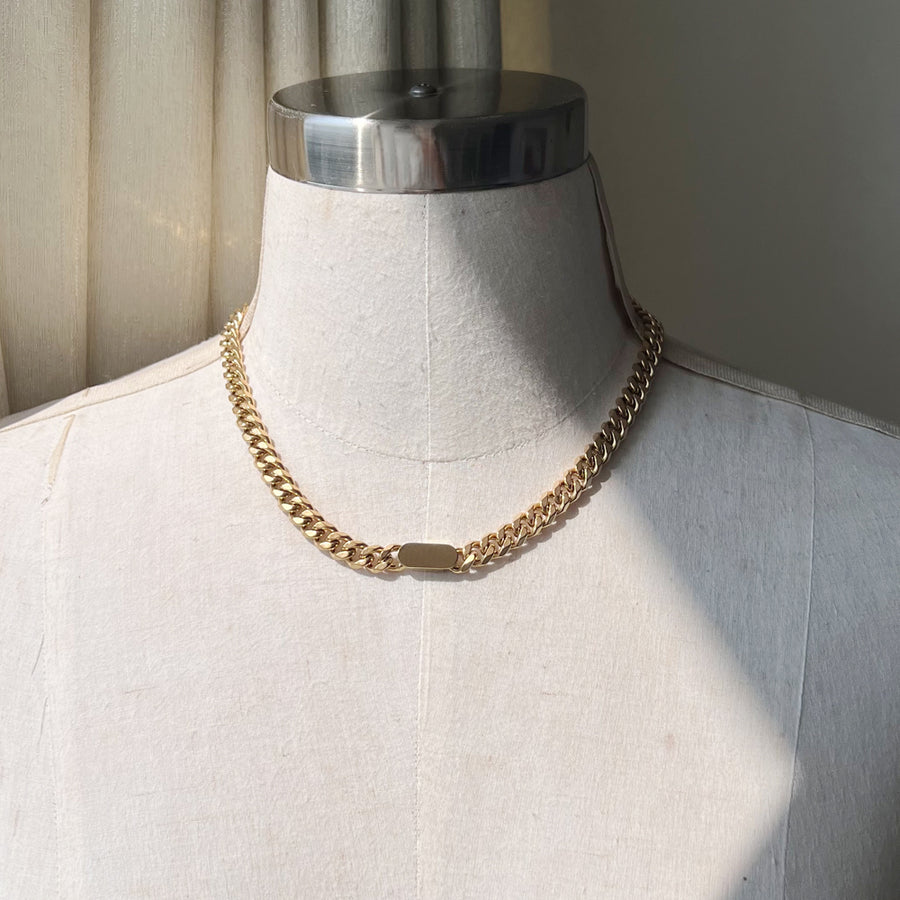 Chunky Curb Necklace