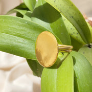 Large Mirrored Penny Ring
