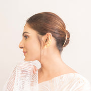 Floral Ear Cuff