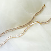 Baguette Tennis Necklace