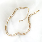 Baguette Tennis Necklace