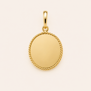 Coin III Engravable Necklace