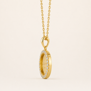 Coin II Engravable Necklace