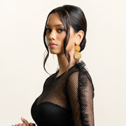 Double Drop Sphere Earring
