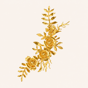 Floral Ear Cuff
