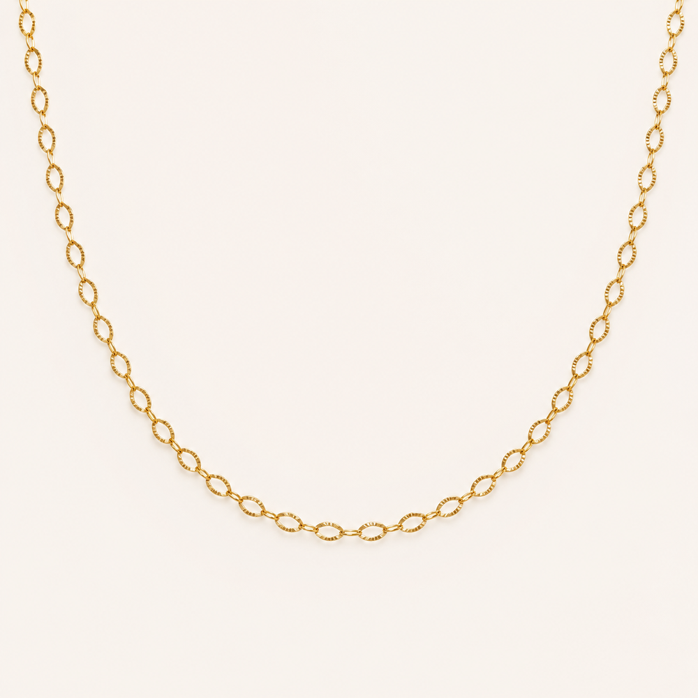 Lumière Oval Necklace