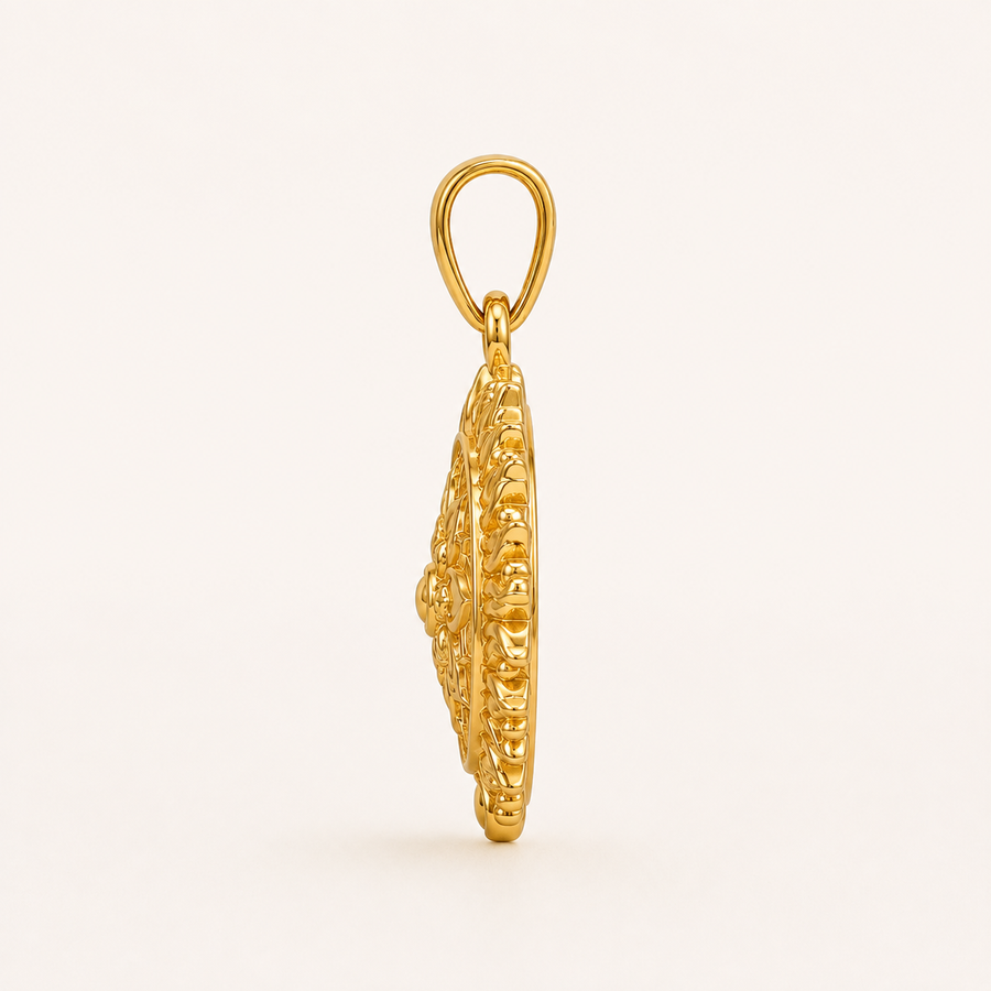 Nelum Crest Necklace