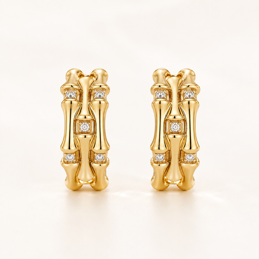 Stoned Chunky Hoop