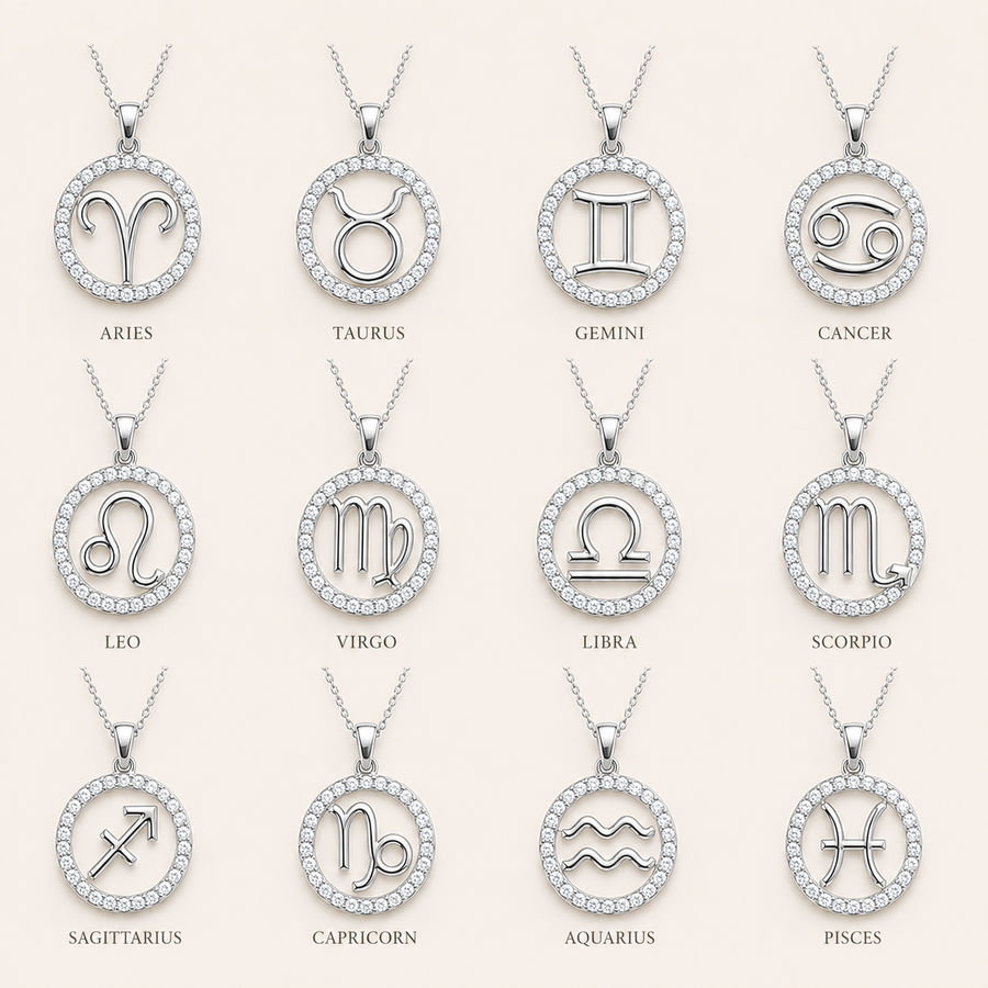 Stone Studded Céleste Necklace