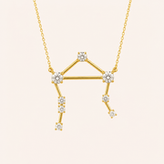 Zodiac constellation necklace