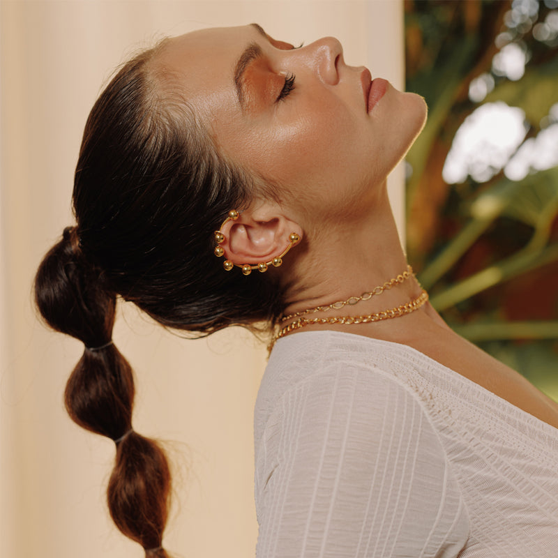 Morning Dew Ear Cuffs — alternate view