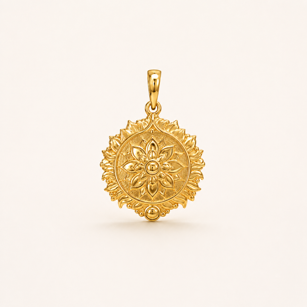 Nelum Crest Necklace