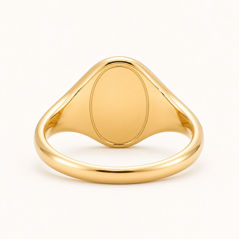 Studded Signet Ring