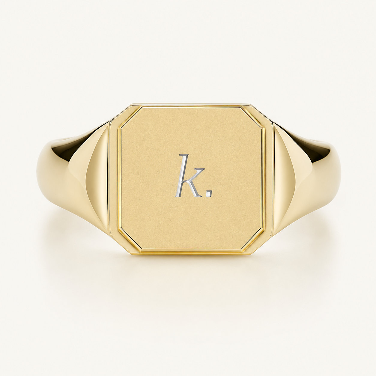 Cubic Signet Ring