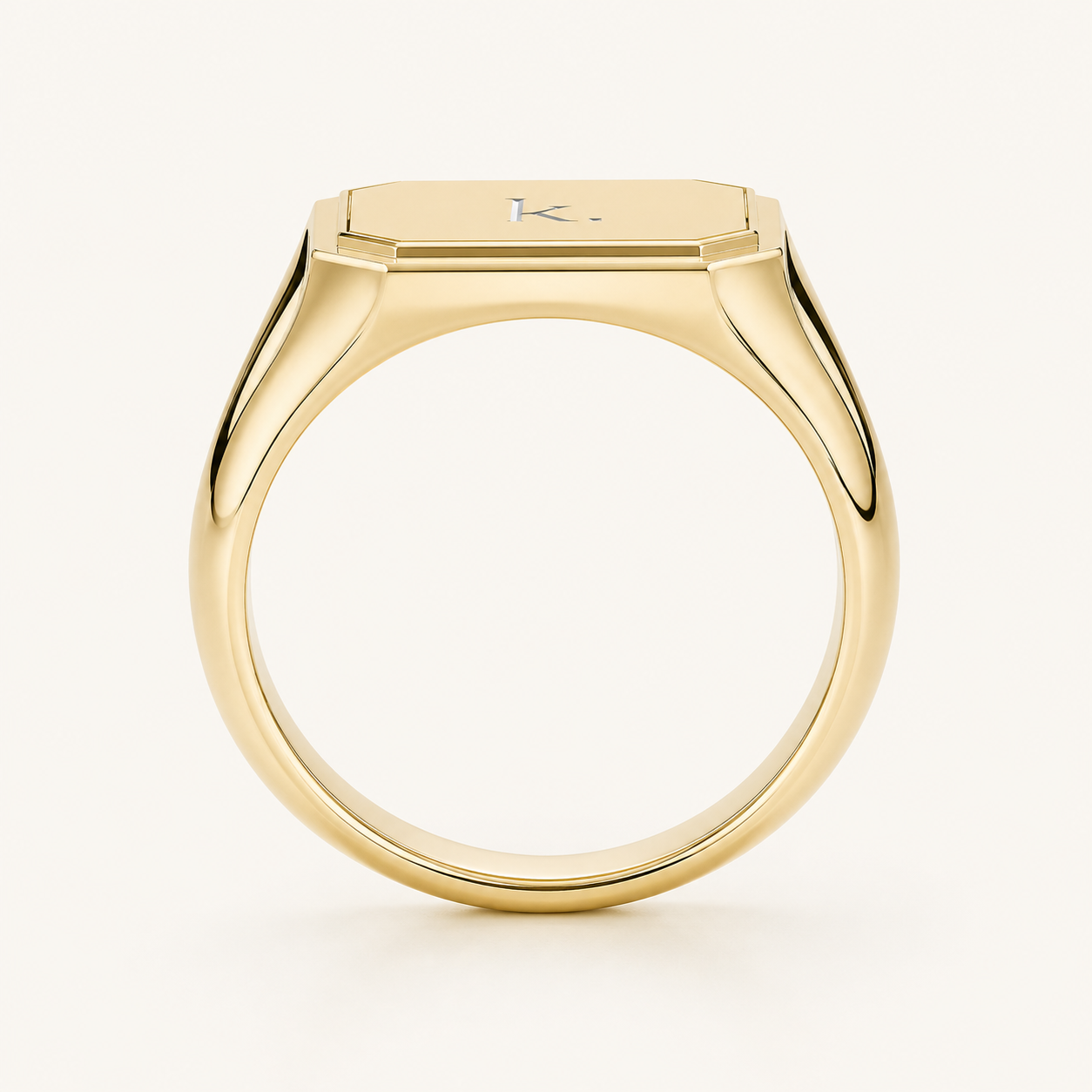 Cubic Signet Ring