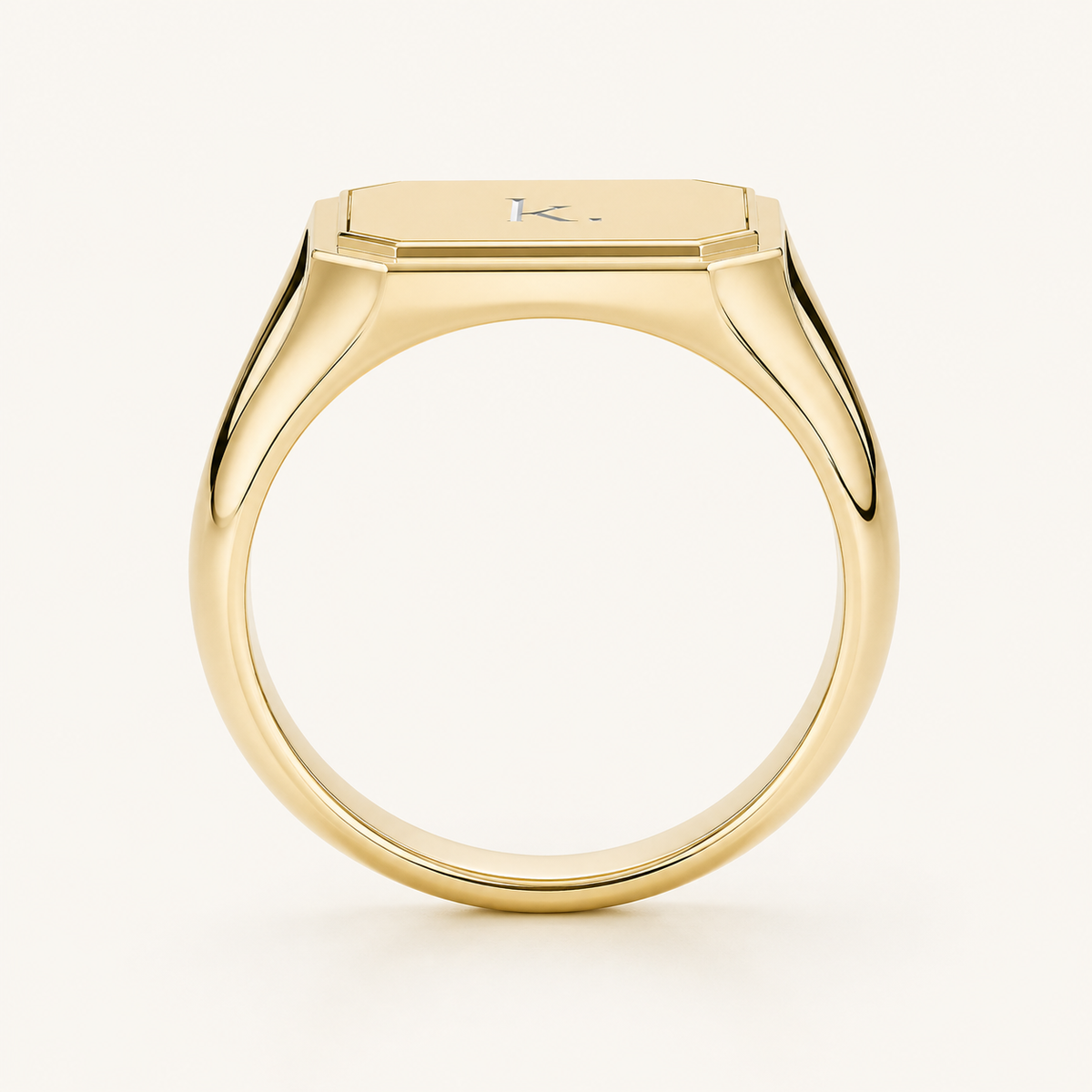 Cubic Signet Ring