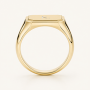 Cubic Signet Ring