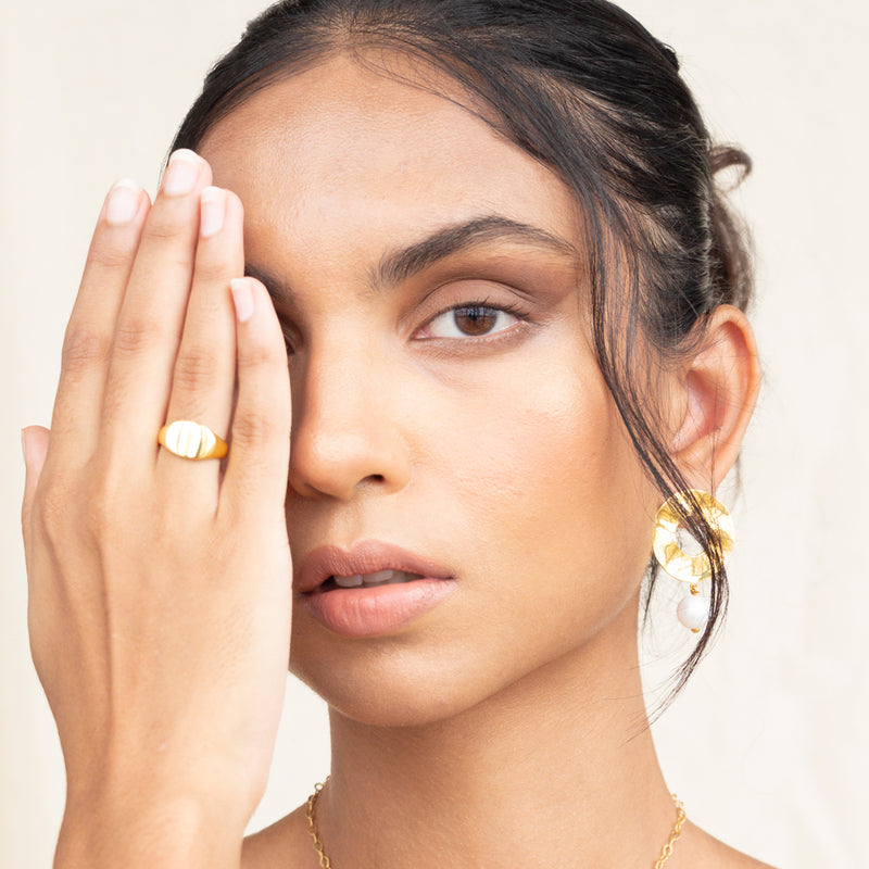 Signet Engravable Ring — alternate view